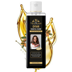 Diva Beauty Ayurvedic Cool Hair Oil and Anti-Hair Fall Shampoo Combo