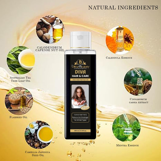 Diva Beauty Ayurvedic Cool Hair Oil