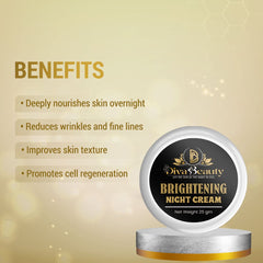 Diva Beauty Body Whitening Cream and Natural face Soap Combo for Brightiing and Glowing Skin