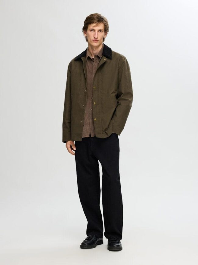 Walter Waxed Cotton Jacket - Image 5